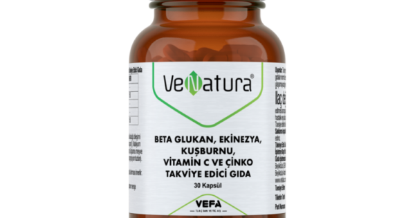 VeNatura Beta Glukan Ekinezya Kuşburnu Vitamin C ve Çinko Takviye