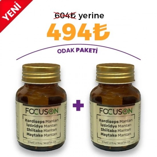 MİSEN NATURALS Odak Paketi - Bitkisel Takviyeler