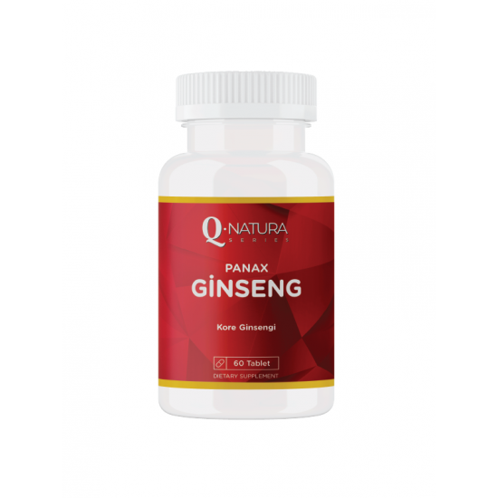 Q Natura Series | Panax Ginseng Vitamin C - 60 Tablet - Gıda Takviyeleri Vitaminler