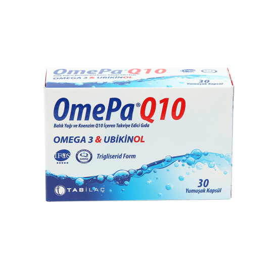 OmePa Q10 Balık Yağı ve Koenzim Q10 - Gıda Takviyeleri Vitaminler