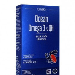 Ocean Omega 3 &amp; QH 30 Softjel Kapsül