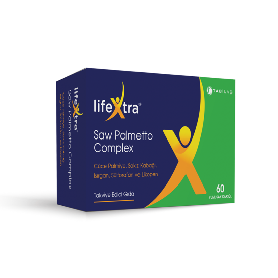 LifeXtra Saw Palmetto Complex Takviye Edici Gıda Ürün Görseli